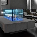 Davinci Island fireplace