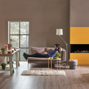 Amantii Toscana 3 Sided Peninsula Gas Fireplace