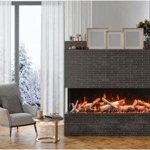 mantii Tru View XL Deep Smart Electric Fireplace