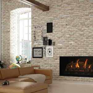 Bellingham 44 fireplace