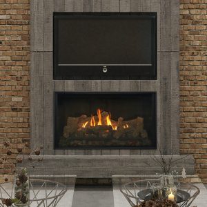Bellingham 52 fireplace