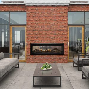 Callaway See-Thru fireplace