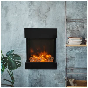 The Amantii Cube 2025WM Freestand Electric Fireplace