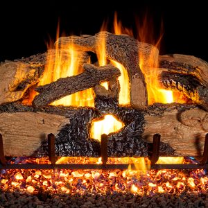 Real Frye fireplace log insert