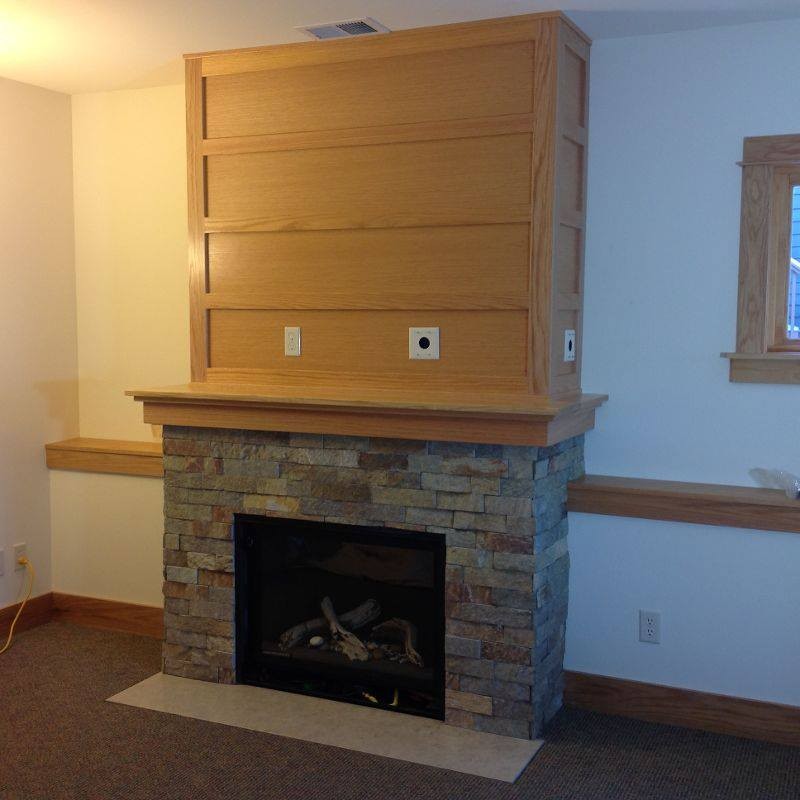 gas fireplace installation