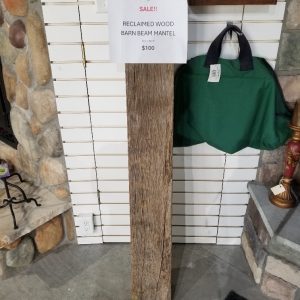 Reclaimed Barn Beam Mantel
